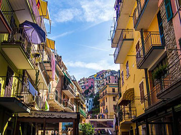 Les Cinque Terre en un clin d'oeil !